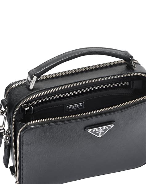 prada brique bag|Prada brique saffiano leather bag.